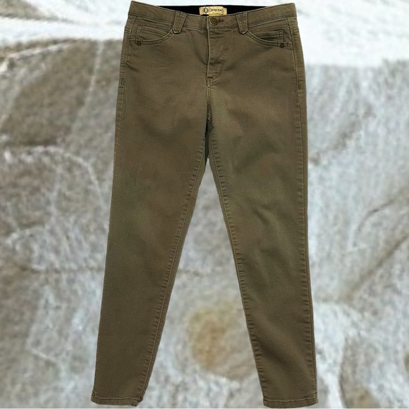 Democracy Warm Taupe / Light Olive “Ab”Solution Skinny Jeans Size 4 - Picture 4 of 12